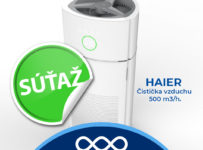 Súťaž o hi-tech čističku vzduchu značky HAIER