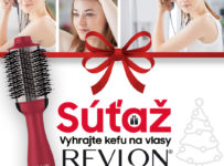 Súťaž o kefu na sušenie a tvarovanie vlasov Revlon
