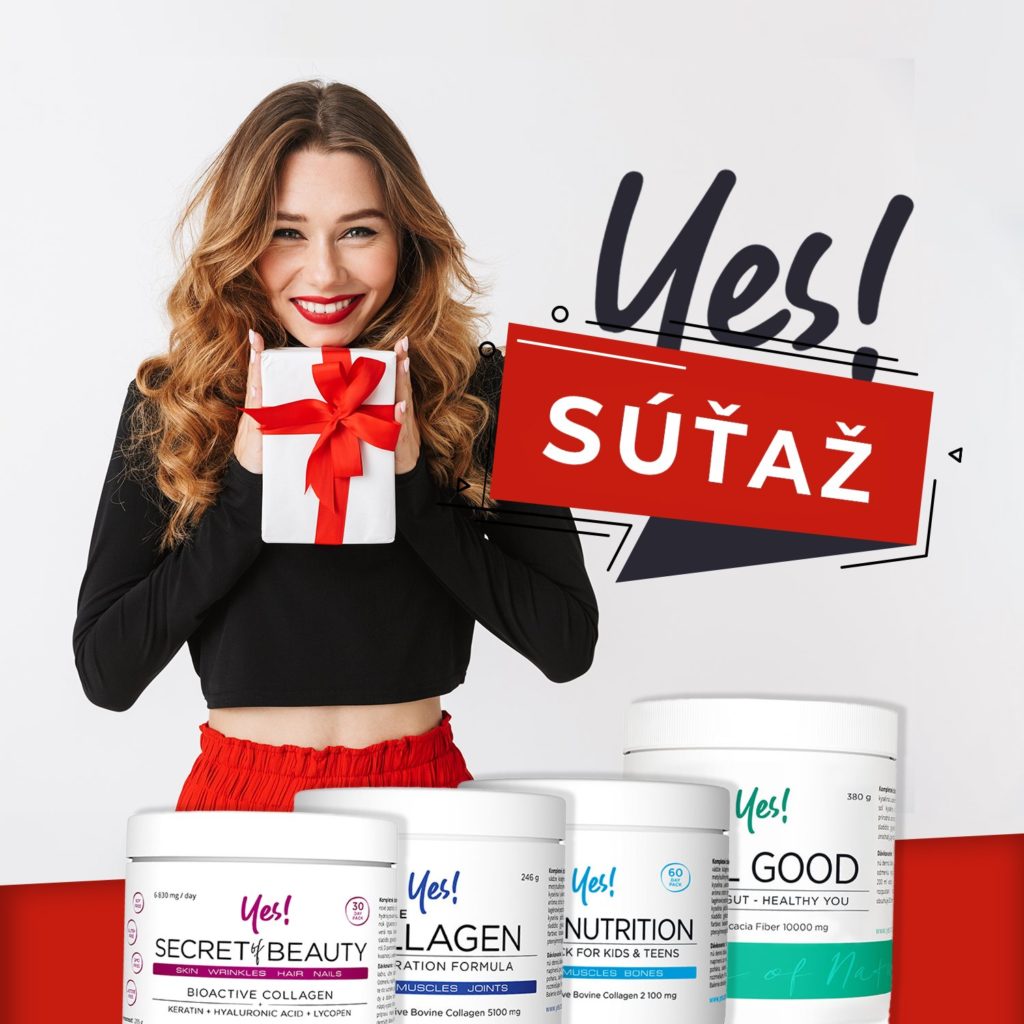 Súťaž o kolagén alebo akáciu podľa vlastného výberu