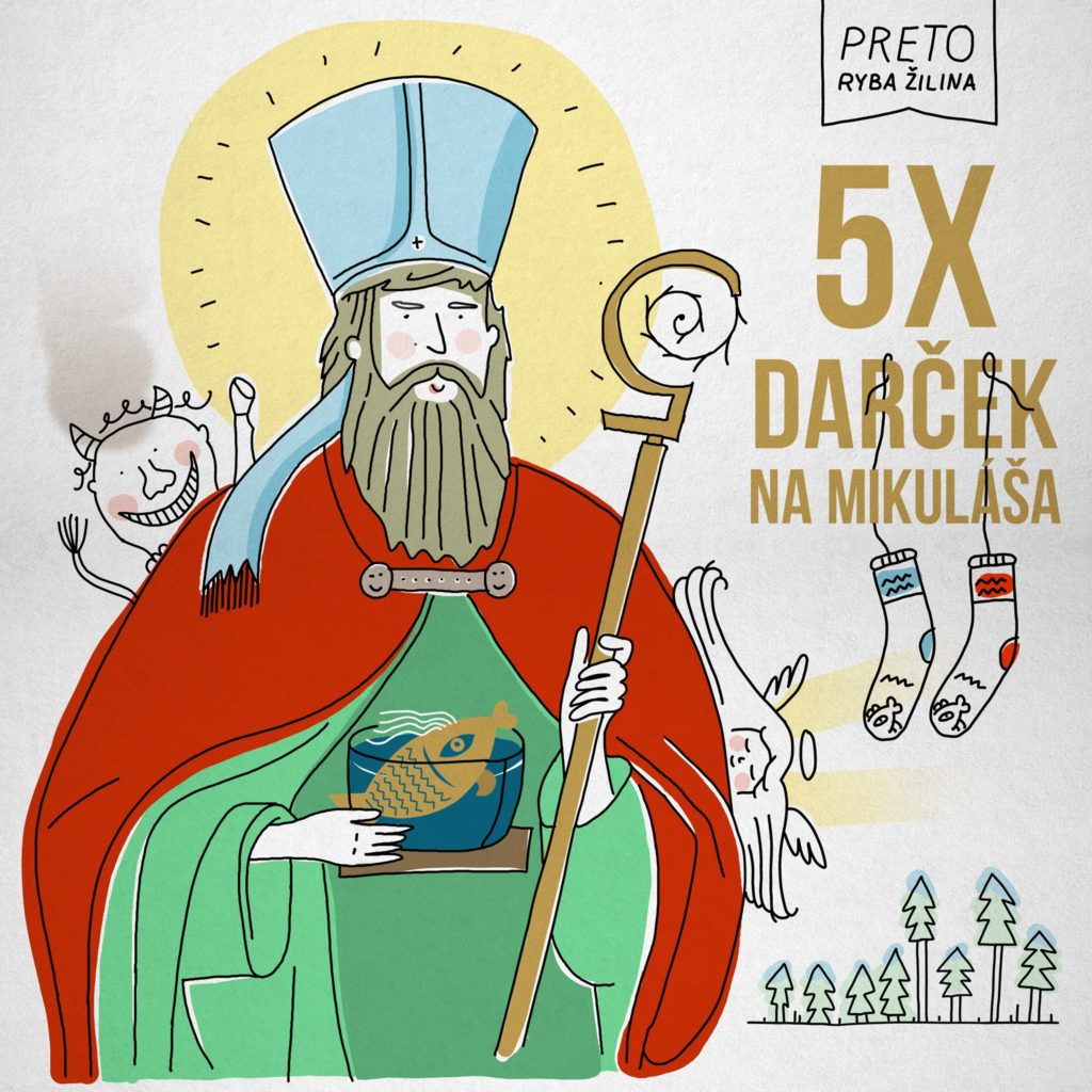 Súťaž o ručne pletené ponožky s malým prekvapením od Tresky zo Žiliny