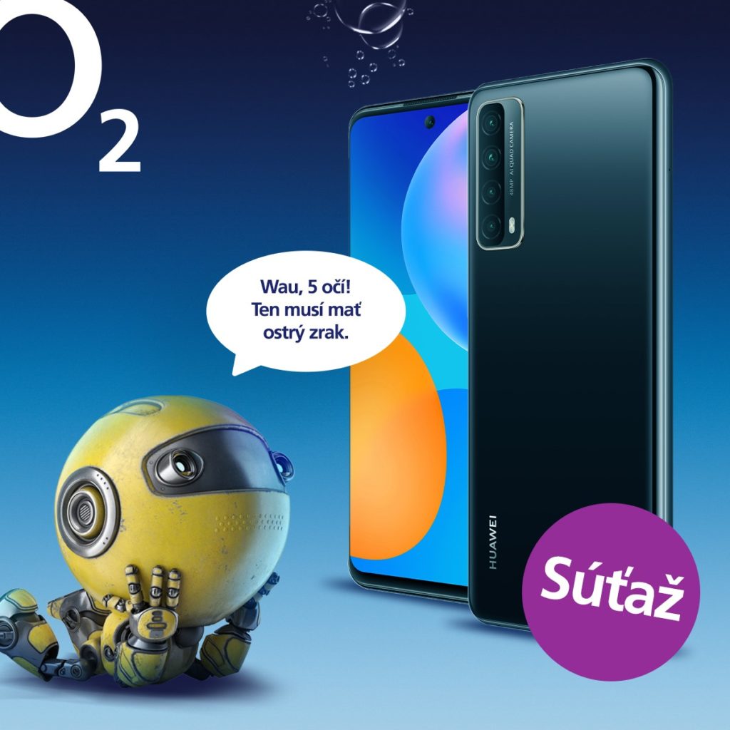 Súťaž o smartfón Huawei P smart 2021