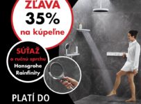 Súťaž o sprchovú hlavicu Hansgrohe Rainfinity 130 3jet v hodnote 100 €