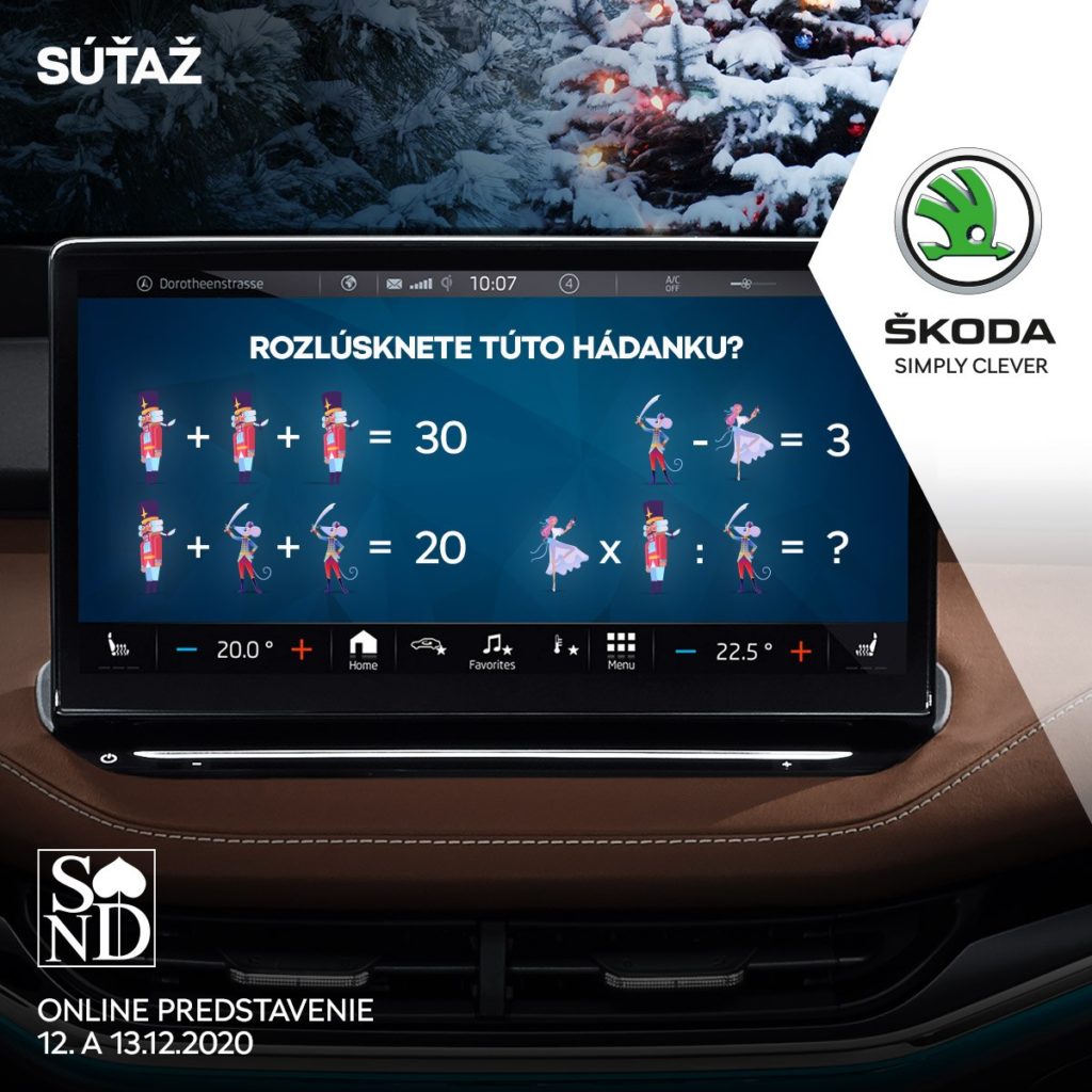 Súťaž o vstupenky na online prenosy zo SND