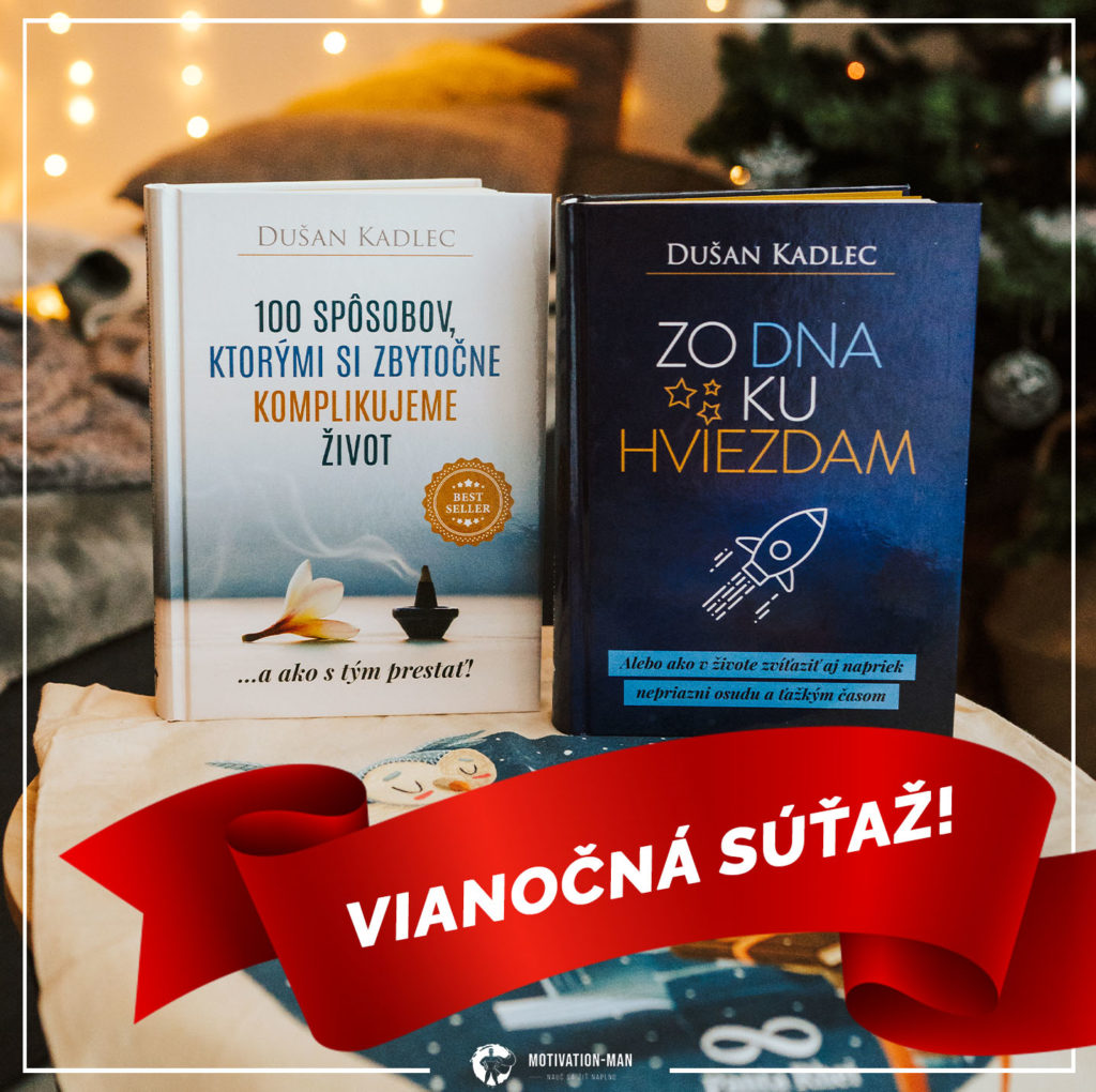 Vianočná súťaž o dve motivačné knihy