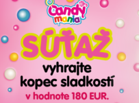 Vyhrajte kopec sladkostí od CANDY MANIA