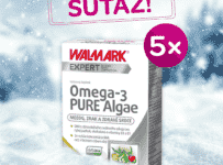Súťaž o 5 produktov Walmark Omega 3 Pure Algae