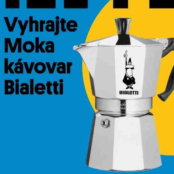 Súťaž o 3 moka kávovary Bialleti
