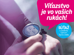 Súťaž o smart hodinky Garmin Tactix Delta