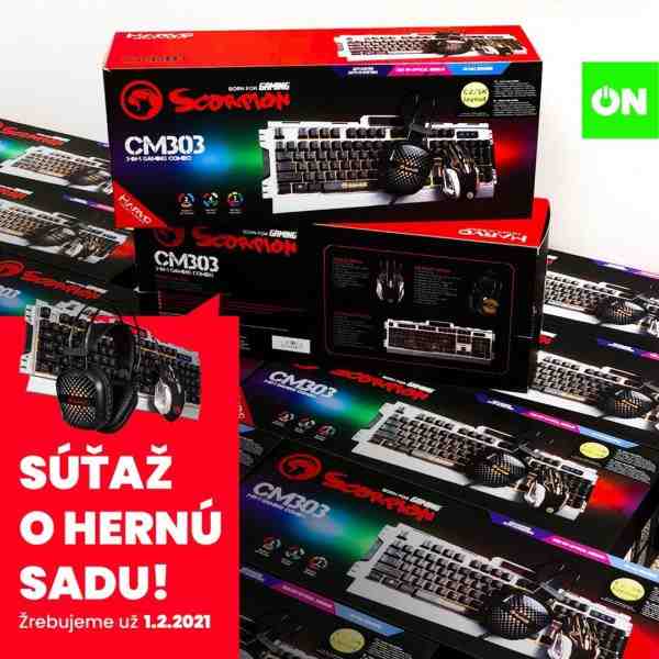 Súťaž o značkovú hernú sadu MARVO