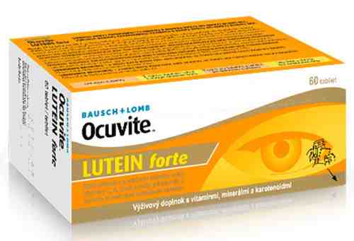 Súťaž o 3 výživové doplnky Ocuvite Luteín forte