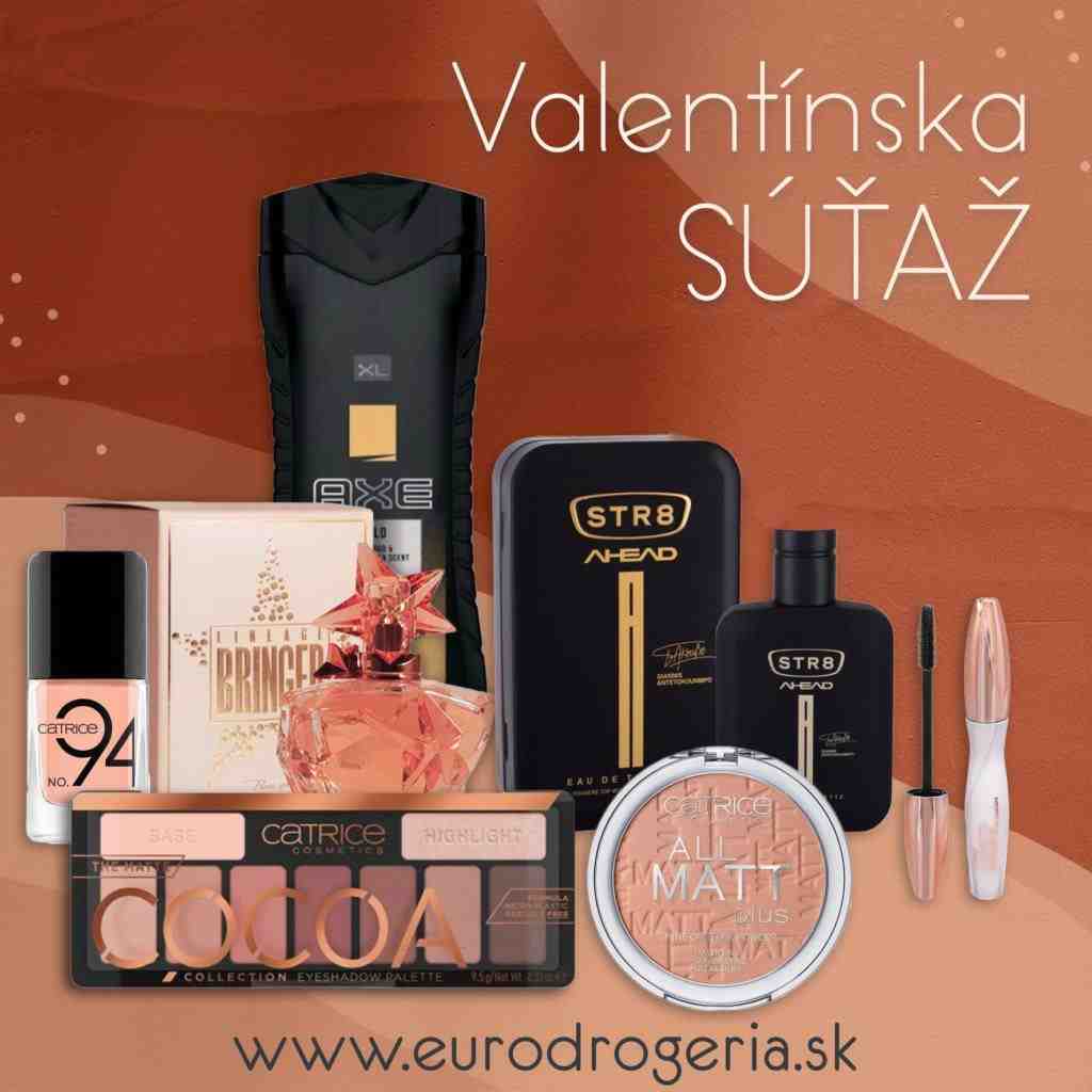 Súťaž o Valentínsky darčekový set od Eurodrogeria