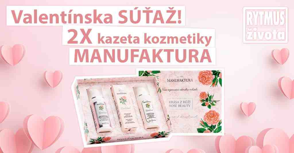 Súťaž o dva balíčky kozmetiky Manufaktura