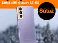 Súťaž o najnovší Samsung Galaxy S21 5G