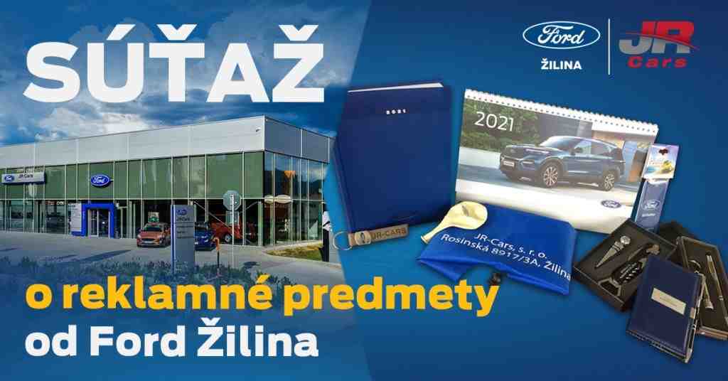 Súťaž o reklamný balíček Ford