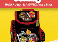 Súťaž o školský batoh MAJEWSKI Angry Birds IV A1