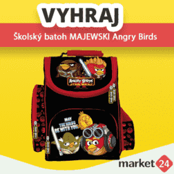 Súťaž o školský batoh MAJEWSKI Angry Birds IV A1
