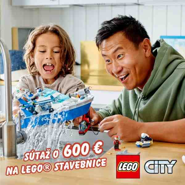 Súťaž o poukaz v hodnote 600€ na nákup LEGO stavebníc