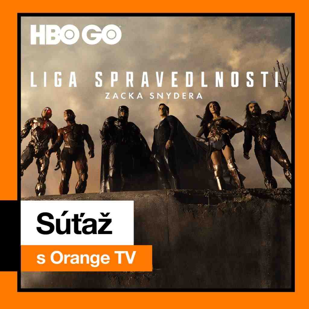 Soutěž s filmom Liga Spravodlivosti o ceny od HBO GO