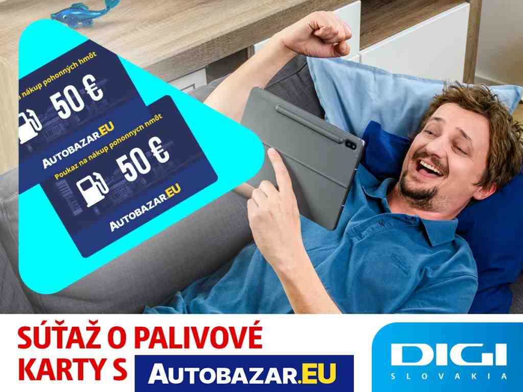 Súťaž o 2x 50 € palivové karty