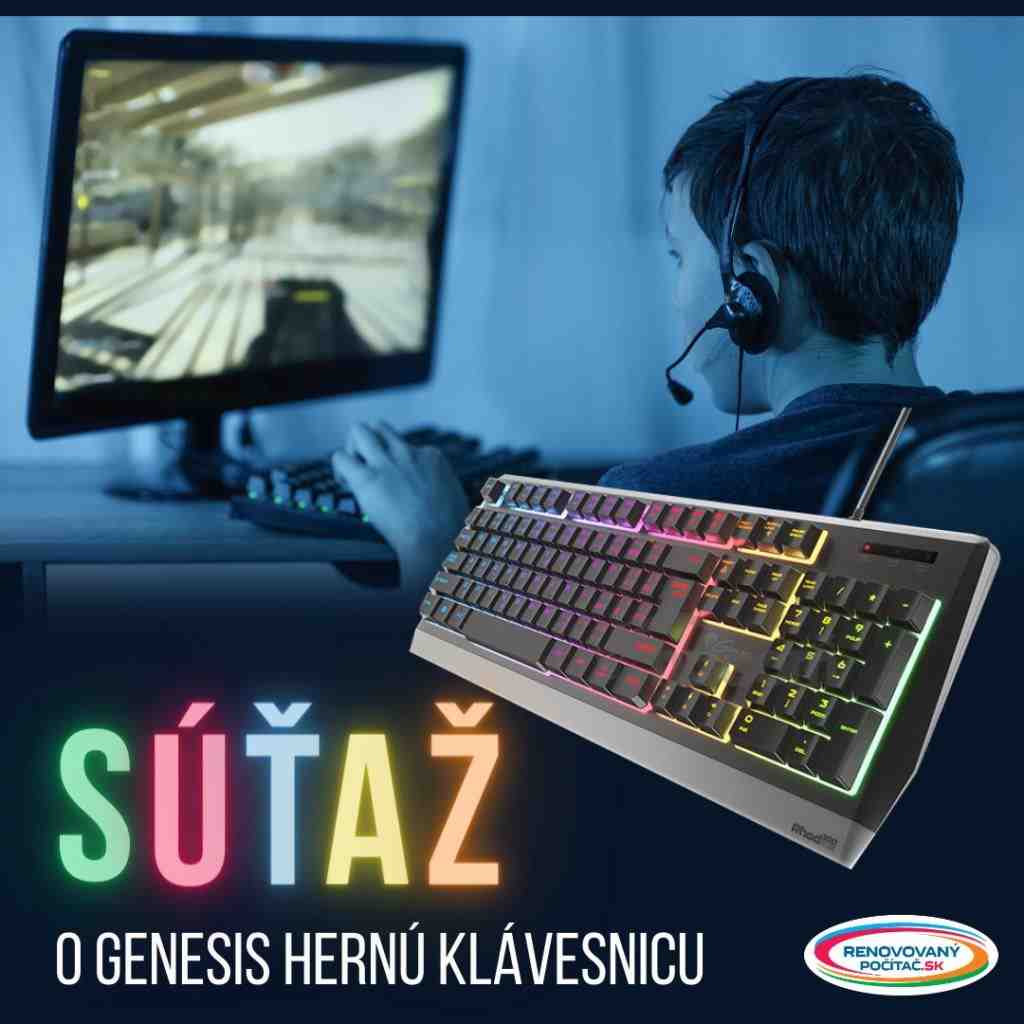 Súťaž o hernú klávesnicu Genesis