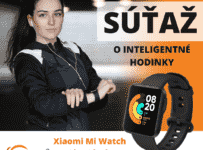 Súťaž o inteligentné hodinky Xiaomi Mi Watch Lite
