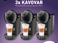 Súťaž o kávovar Nescafé Dolce Gusto Genio S Plus