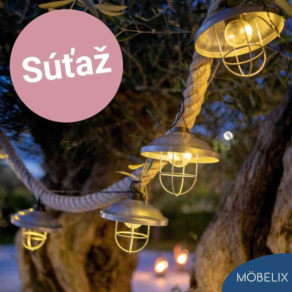 Súťaž o solárne svietidlo Mitzi od Möbelix