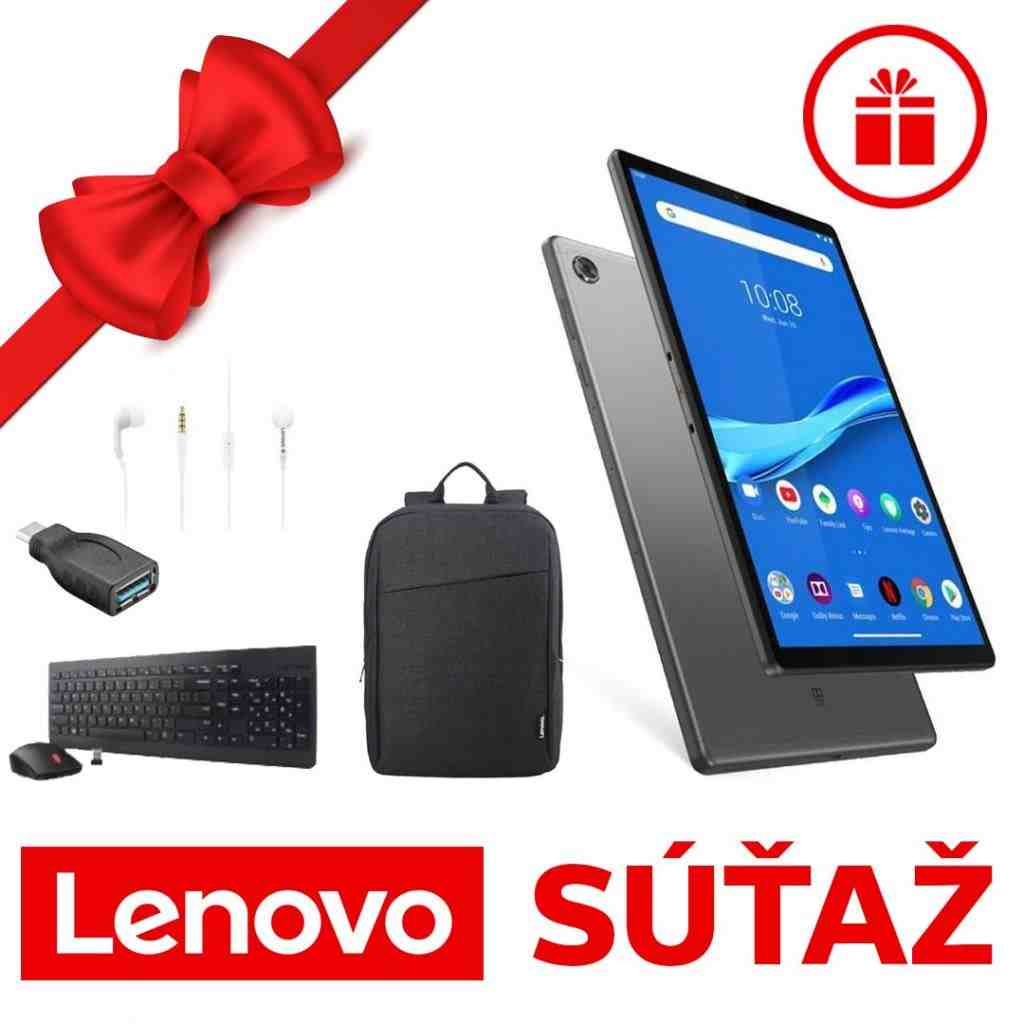 Súťaž o tablet LENOVO TAB M10 PLUS 10.3 v študentskom sete