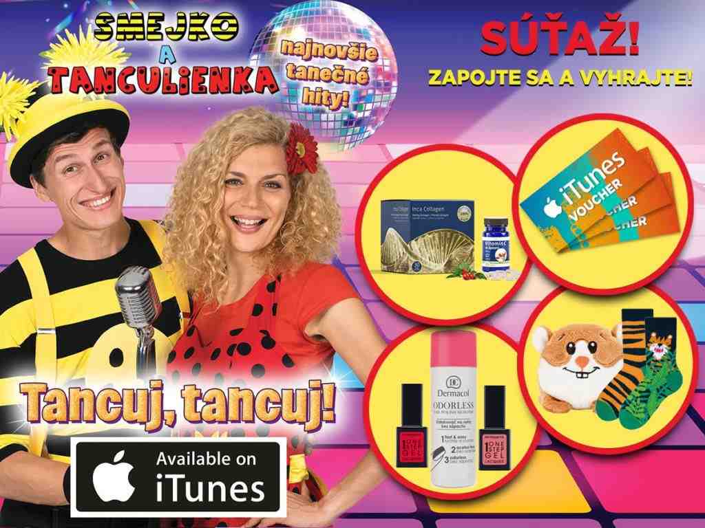 Súťaž s filmom Smejko a Tanculienka Tancuj, tancuj‪!‬, portálom Kinosála a Bontonfilm