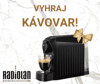 Vyhrajte automatický kávovar od RadioLANu
