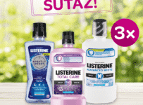 Súťaž 3 balíčky produktov Listerine