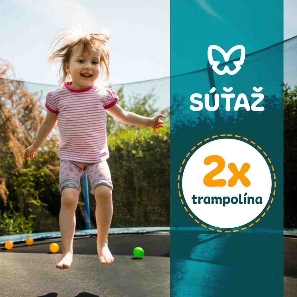 Súťaž o 2 trampolíny od inlea.sk