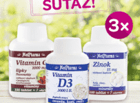 Súťaž o 3 balíčky doplnkov stravy Medpharma