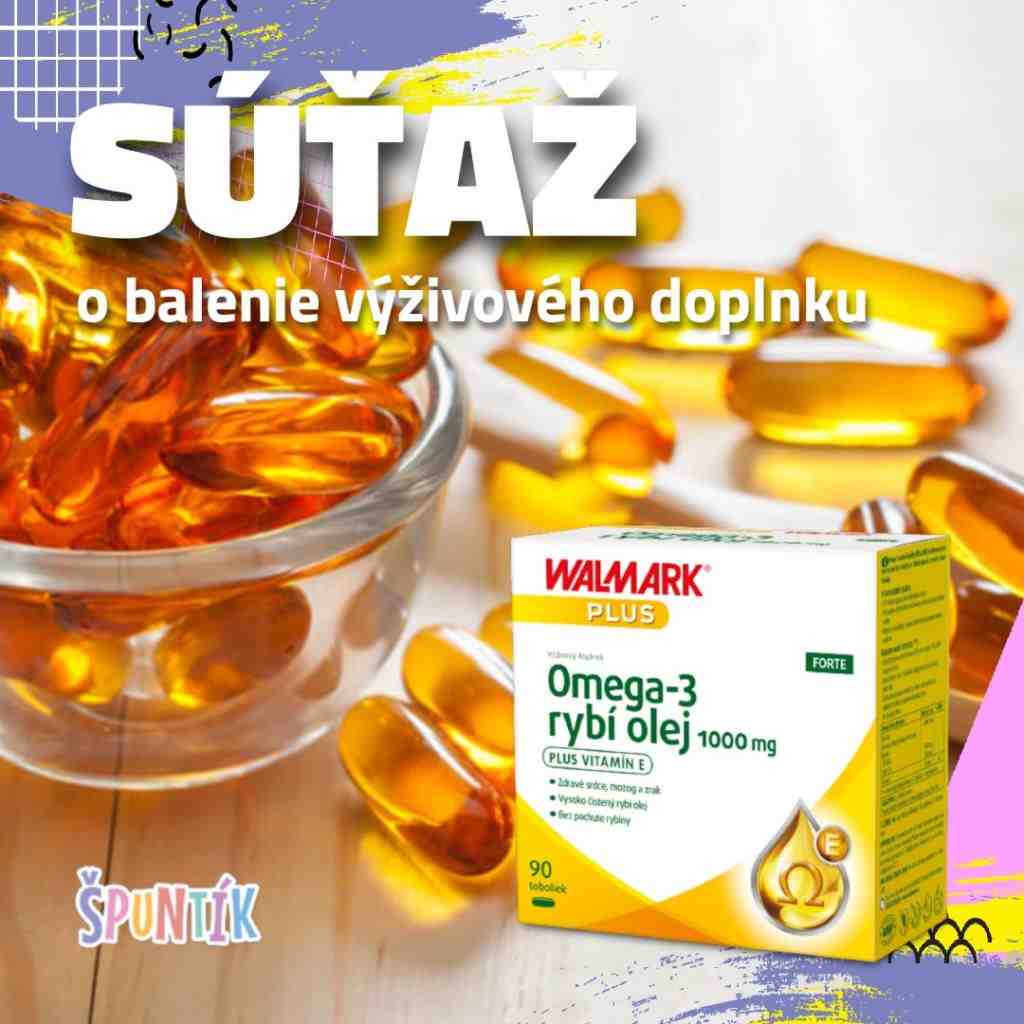 Súťaž o balenie Omega-3 rybí olej