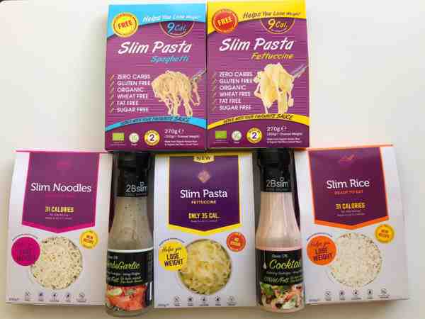 Súťaž o balíček Slim Pasta s nízkosacharidovými produktmi z konjakovej rastliny