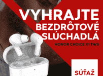 Súťaž o bezdrôtové slúchadlá Honor Choice X1 TWS