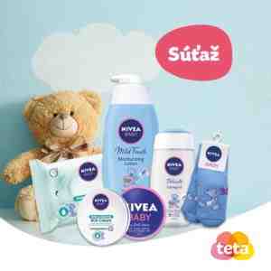 Súťaž o detskú kozmetiku Nivea Baby