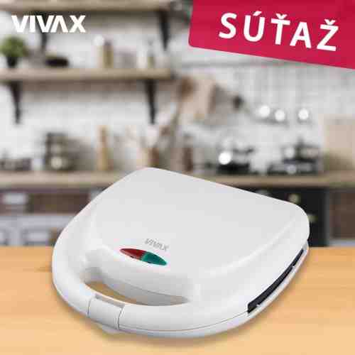 Súťaž o sendvičovač značky VIVAX