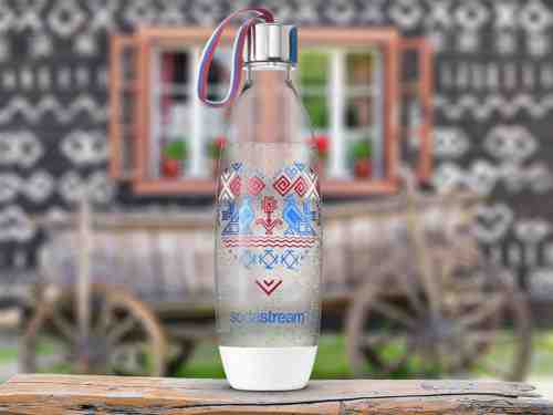 Súťaž o 3 limitované fľaše od SodaStream s čičmanským vzorom