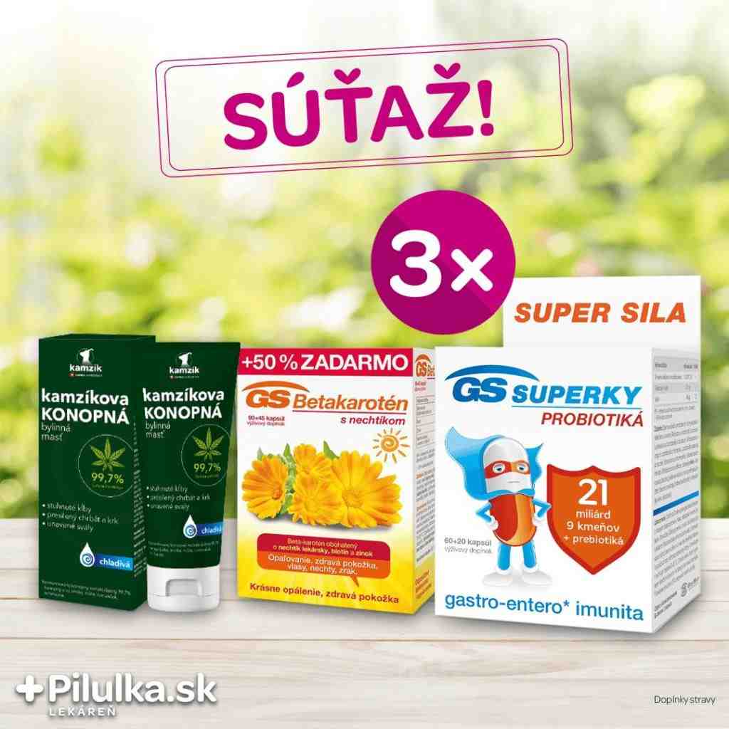 Súťaž o GS letnú lekárničku