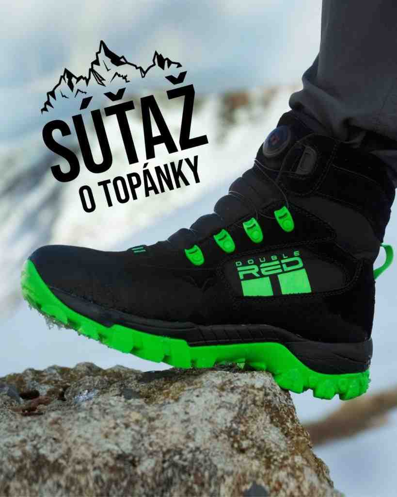 Súťaž o outdoor topánky Double Red z edície X