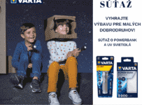 Súťaž o powerbank a UV svietidlá VARTA