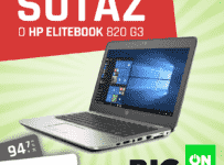 Súťaž o špičkový notebook HP EliteBook 820 G3