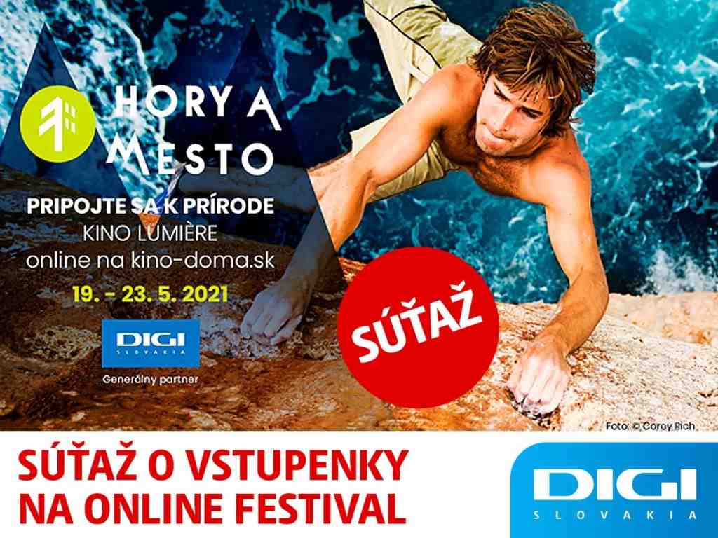 Súťaž o vstupenku na online premietanie z Festivalu Hory a mesto