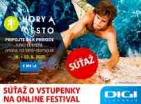 Súťaž o vstupenku na online premietanie z Festivalu Hory a mesto