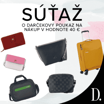 Súťaž o darčekový poukaz v hodnote 40€ na nákup na Delmans.sk