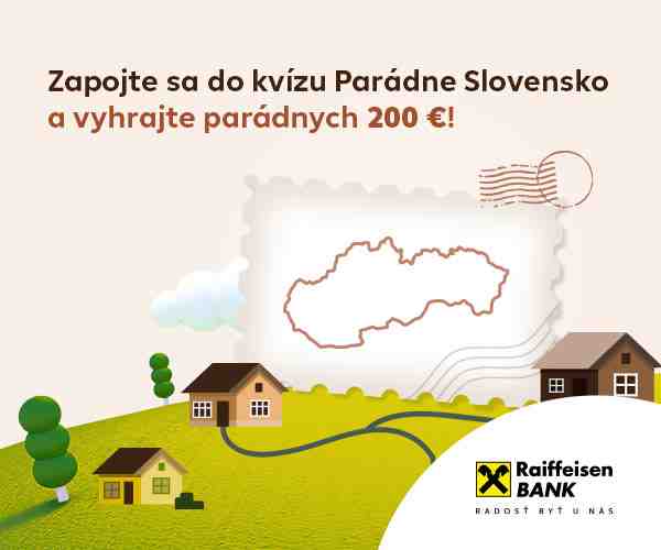 Vyhrajte v súťaži Parádne Slovensko až 200€