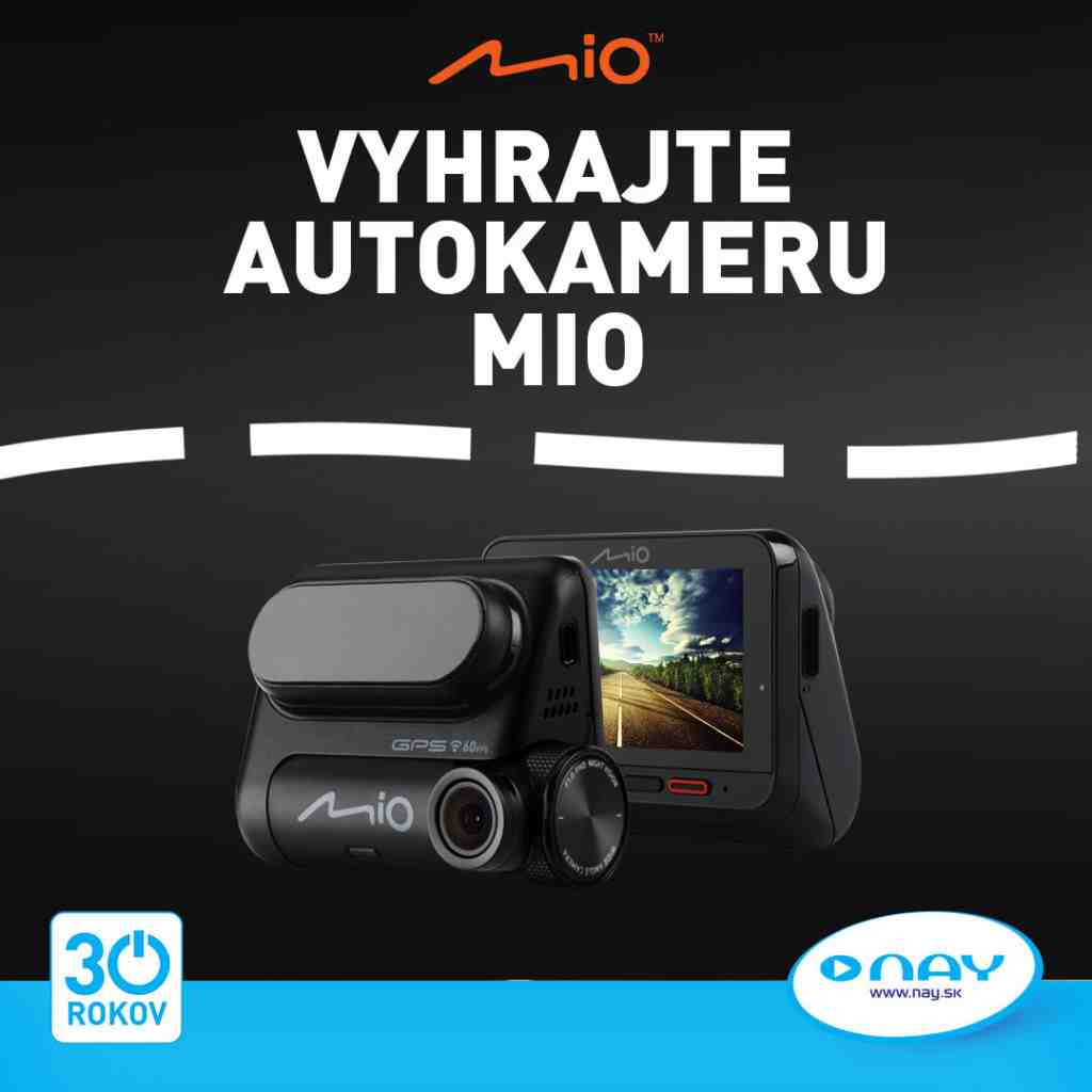 Súťaž o autokameru Mio MiVue 846