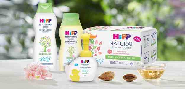 Súťaž o balíčky kozmetiky HiPP Babysanft
