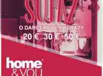 Súťaž o darčekové poukazy do home&you
